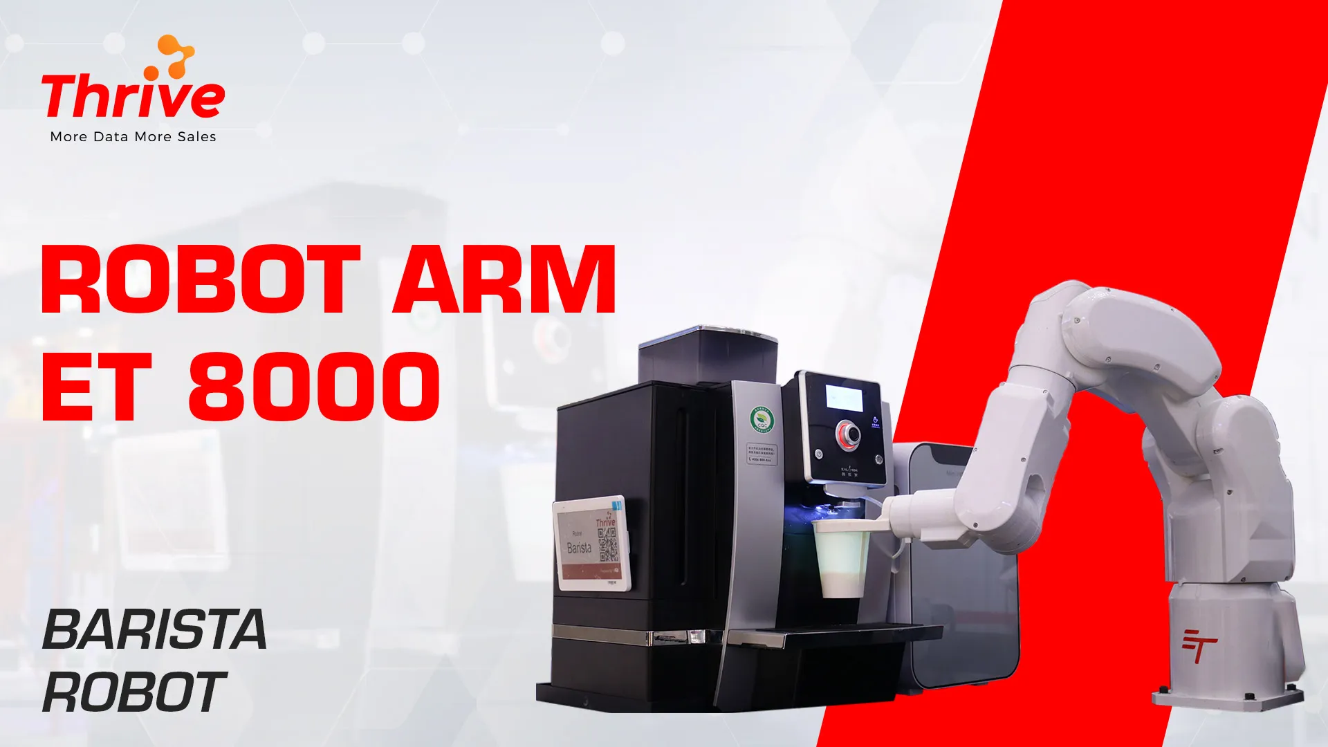 Robot Barista ET 8000